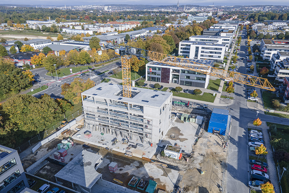 Neubau Bürogebäude Nething Generalplaner GmbH in Neu-Ulm